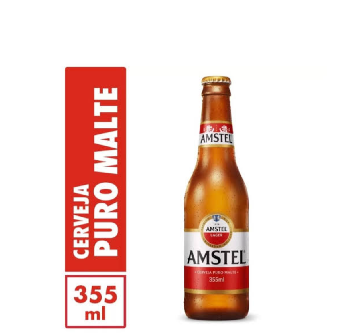 Amstel 355 ml long neck