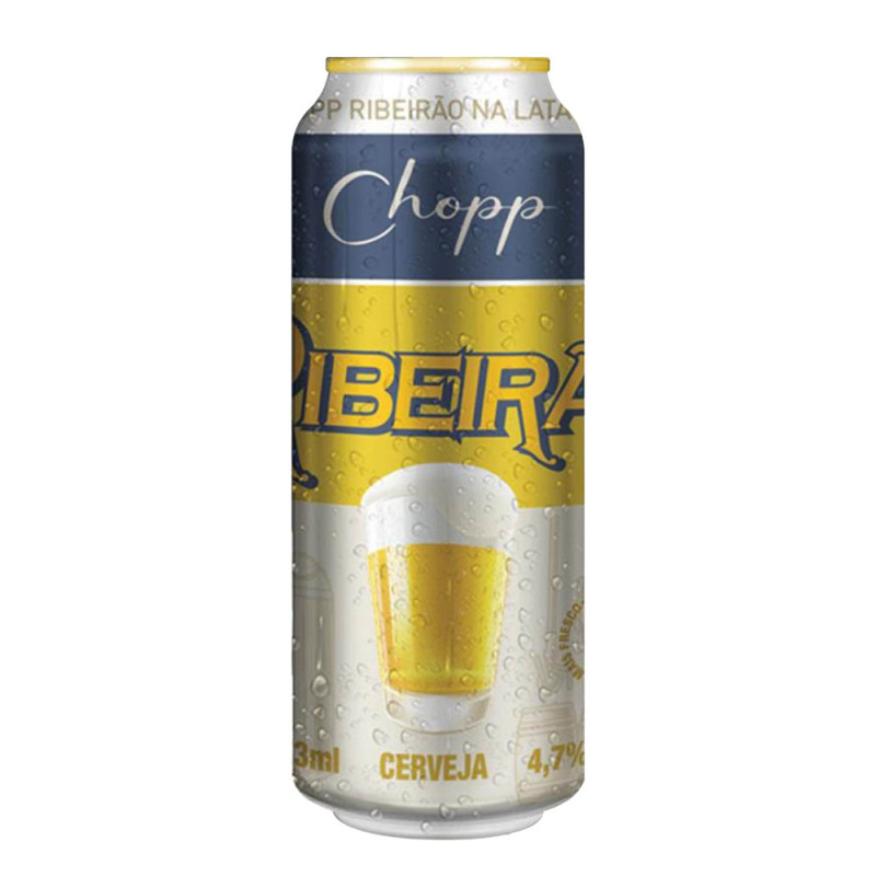 Chopp Ribeirão 473 ml latão