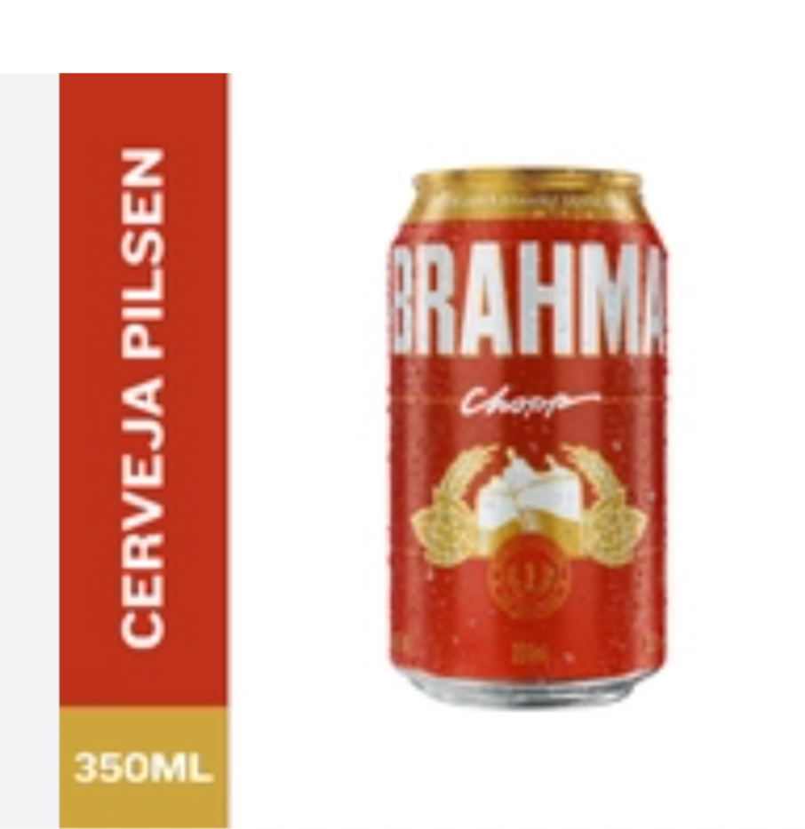 Brahma 350 ml lata