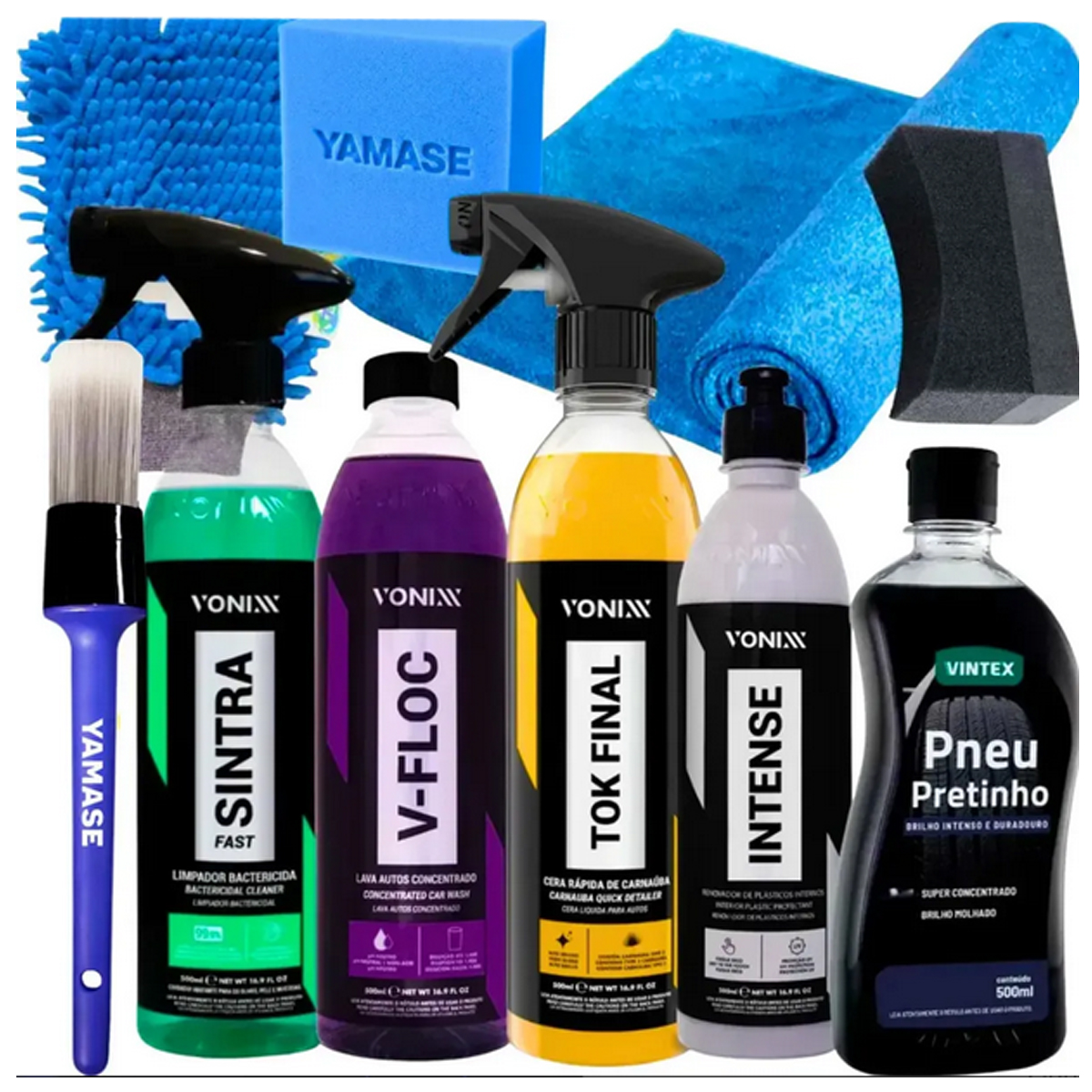 Kit Lavagem Shampoo Cera Tok Final Intense Sintra Fast Vonix - 34% OFF