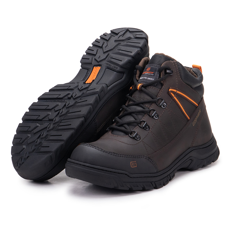 Bota Coturno Masculino Gogowear 100% Couro Jungle Café