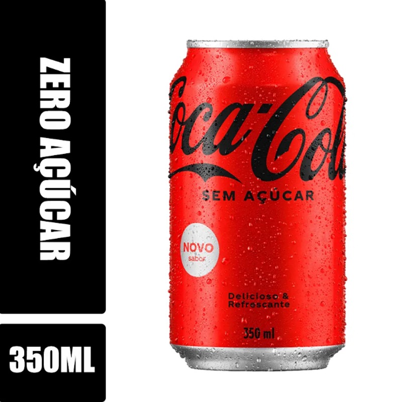 Coca Cola zero lata 350 ml