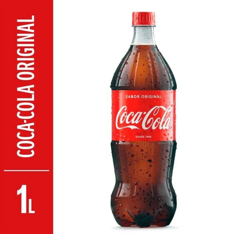 Coca Cola Pet 1 litro